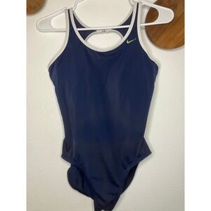 Nike One‎ Piece Swimsuit Navy Blue